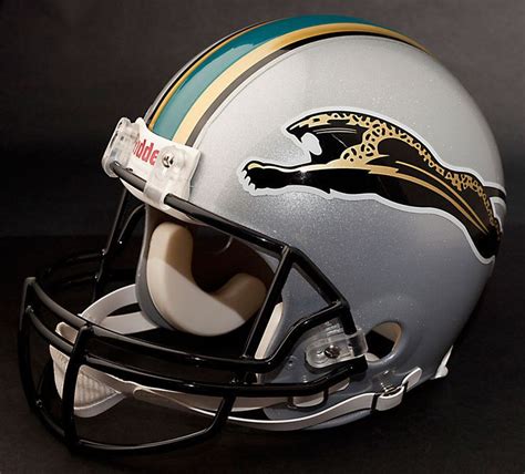 JACKSONVILLE JAGUARS 1995 NFL Riddell FULL SIZE Replica Football Helmet ...