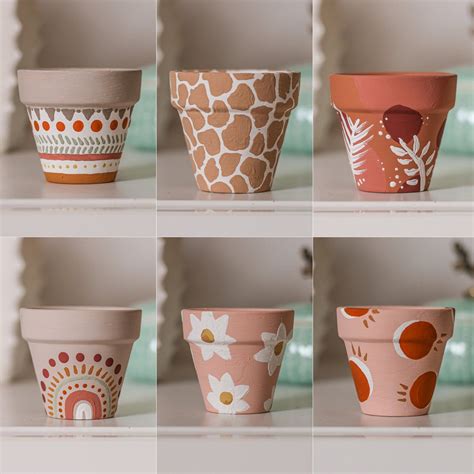 Clay Plant Pots, Plant Pot Diy, Terracotta Plant Pots, Mini Plant Pots ...