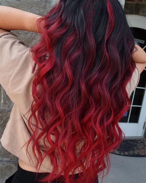 crimson red hair - Red Hair #red #hair #RedHair | Saç renkleri, Curly hair styles, Saç