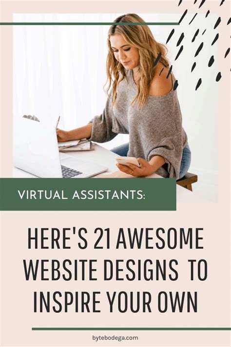 21 Virtual Assistant Website Examples to Inspire You - Byte Bodega