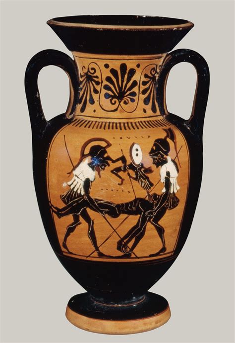 Terracotta neck-amphora (jar) in 2020 | Ancient greek art, Greek art, Ancient art