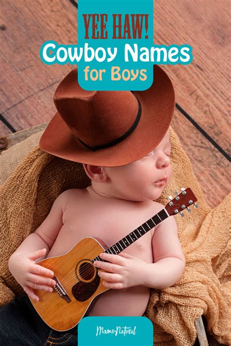 Yee Haw! Cowboy Names for Boys - Mama Natural