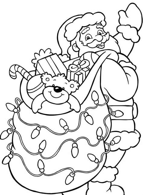 Santa Claus Christmas Coloring Pages | Coloriage noel, Coloriage noel gratuit, Dessin noel a ...