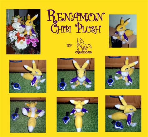 Renamon Plush Collage by Ishtar-Creations on DeviantArt