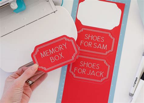 How to Make Labels with Cricut Joy – Open Edutalk