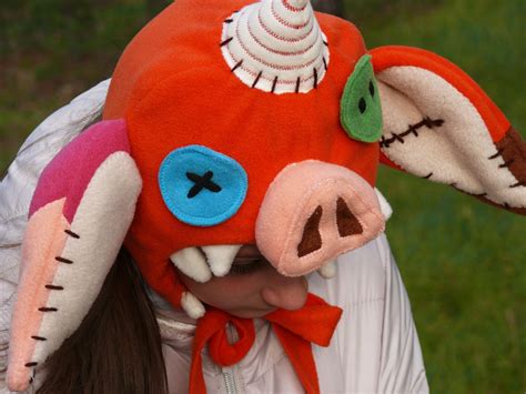 Bokoblin Mask Bokoblin hat The Legend of Zelda Breath of | Etsy