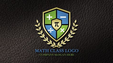 Math Tutorial Logo Design Free PSD Template – GraphicsFamily