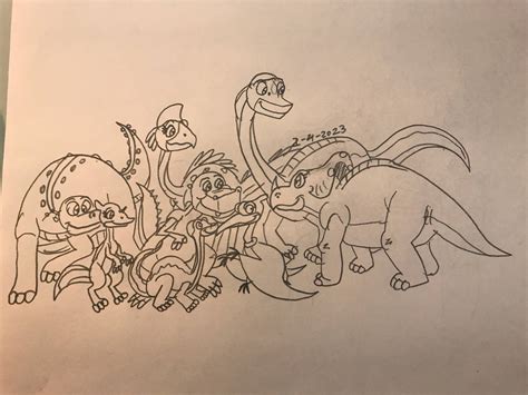 Littlefoot and Friends by RowserlotStudios1993 on DeviantArt