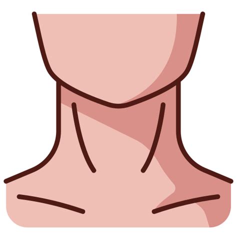 Neck Generic Outline Color icon