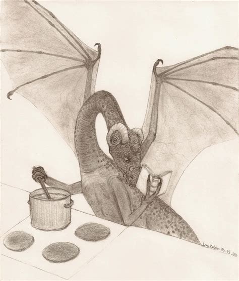 Cooking Dragon by Azooi on DeviantArt