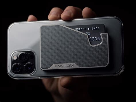 Fantom C iPhone MagSafe wallet has an all-aluminum chassis that fans out your cards » Gadget Flow