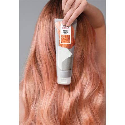 Wella Color Fresh Mask Peach Blush | The Hair And Beauty Company