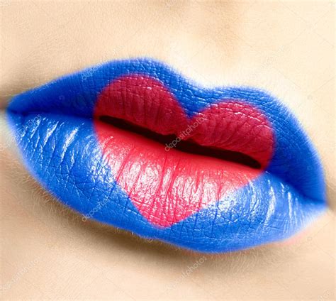 Woman lips makeup Stock Photo by ©zastavkin 6351292