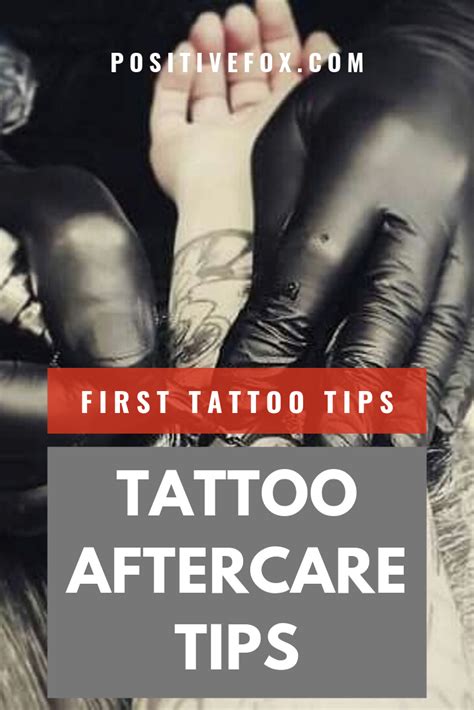 Tattoo Tips - PositiveFox.com | Tattoo aftercare tips, Tattoo aftercare ...