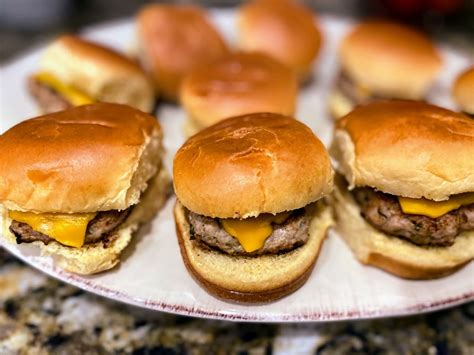 The Easiest Turkey Burger Sliders | Recipe Cart
