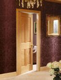 XL Joinery Traditional NRM Victorian 4 Panel Unfinished Oak Internal Door | Door Superstore®