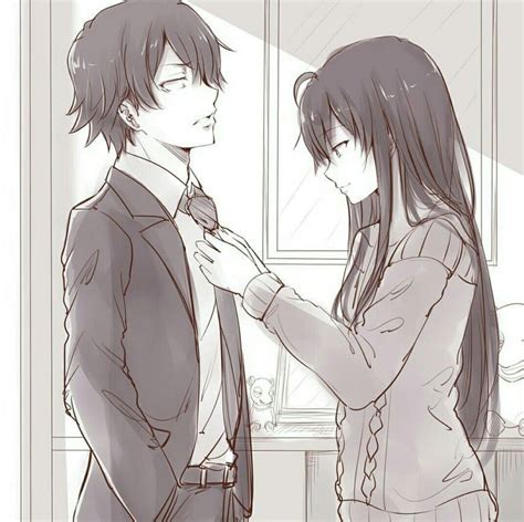 Hikigaya Hachiman and Yukinoshita Yukino - Yahari ore no Seishun Love Come wa Machigatteiru ...