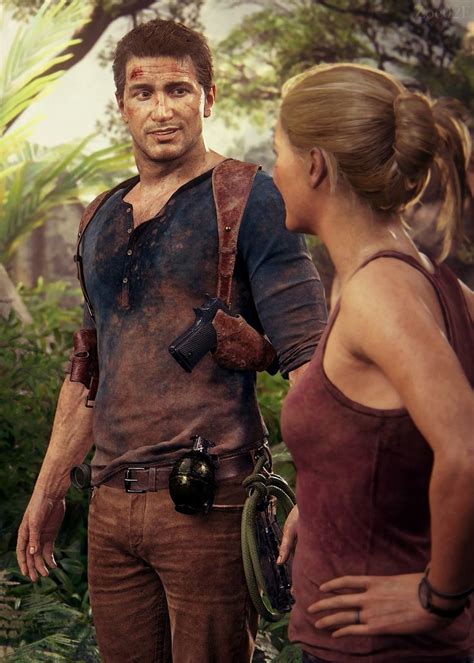 Nathan Drake & Elena Fisher - Uncharted | Uncharted series, Uncharted drake, Uncharted