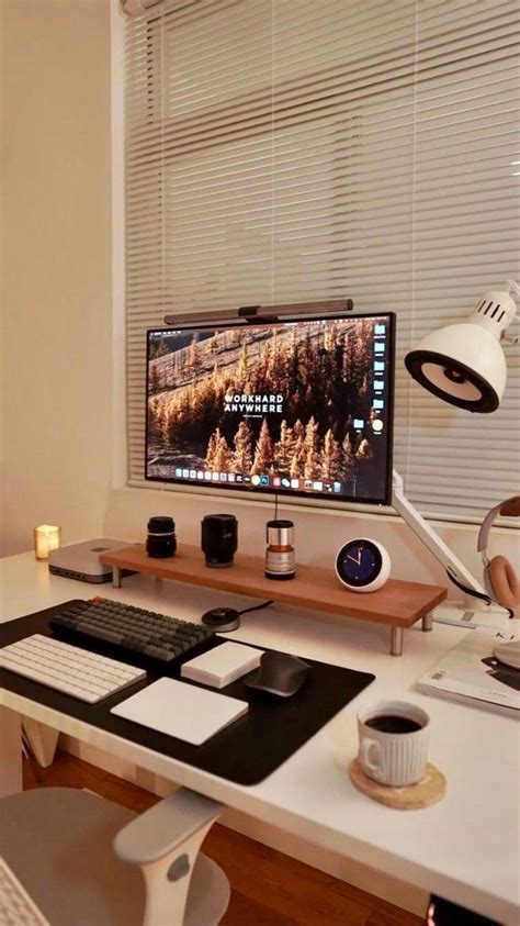 Minimals Home Office Setup Ideas | Cozy home office, Home office setup, Home office design