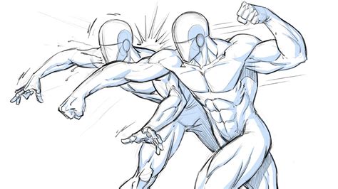 How to Draw a Fight Scene - Cleaning up the Poses - YouTube