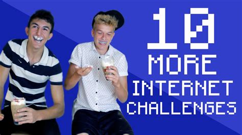 10 Internet Challenges - Part 2 (50K Special) - YouTube