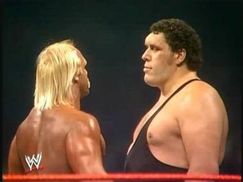 Andre The Giant Vs Hulk Hogan Photo Art Pro Wrestling Photos Artwork 8x10 | ubicaciondepersonas ...