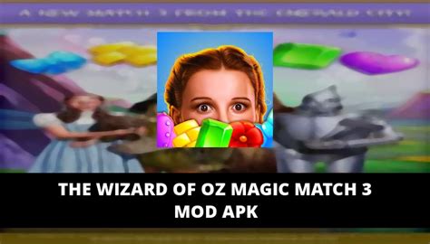 The Wizard of Oz Magic Match 3 MOD APK Unlimited Gold