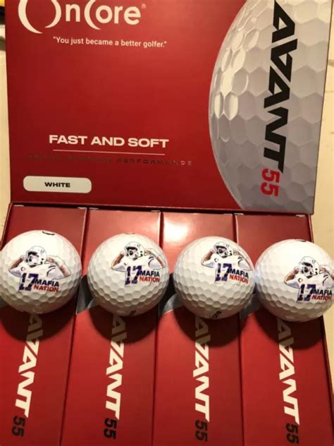 JOSH ALLEN BUFFALO Bills "Mafia Nation" Set Of 12 Golf Balls Free Usps Shipping $59.99 - PicClick