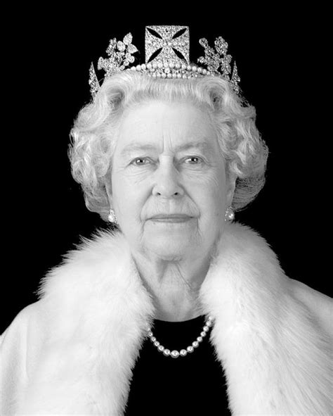 "Equanimity" - Black and white photograph of Her Majesty Queen ...