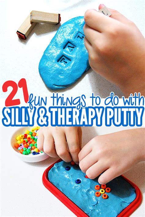 21+ Silly Putty & Therapy Putty Activities & Exercises