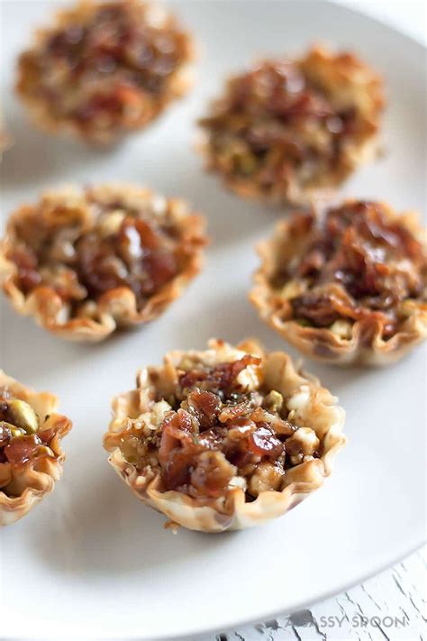 Mini Sweet + Savory Phyllo Cup Appetizers - A Sassy Spoon