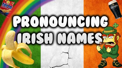 Pronouncing Irish Names! - YouTube