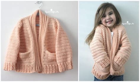 Free Crochet Pattern For Girls Cardigan