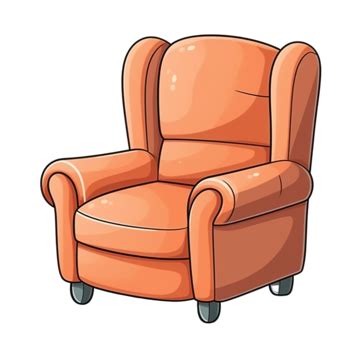 Furniture Item In Cartoon Style, Furniture, Cartoon, Wooden PNG ...