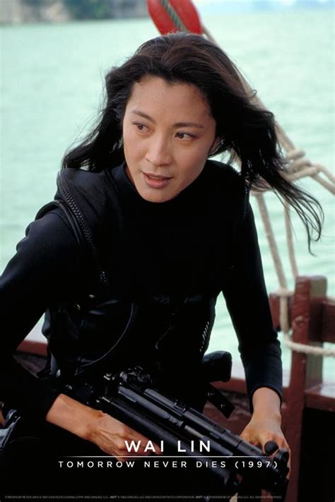 Michelle Yeoh as Wai Lin in TOMORROW NEVER DIES (1997). | Michelle yeoh ...