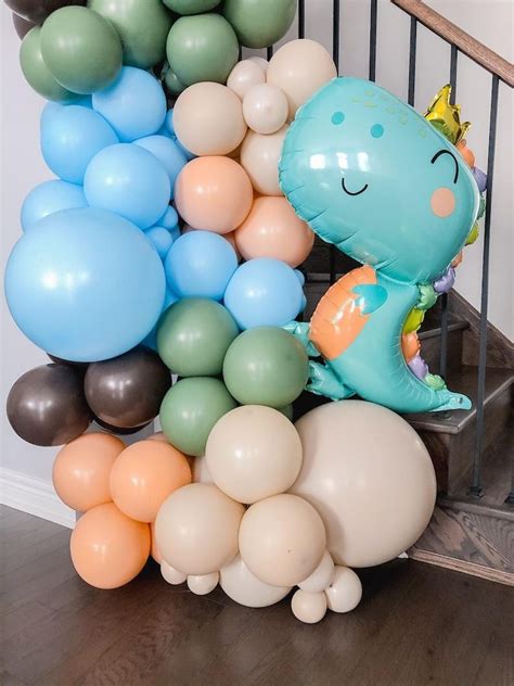 Rawr Boho Dinosaur DIY Balloon Garland Kit Three Rex Balloon - Etsy ...