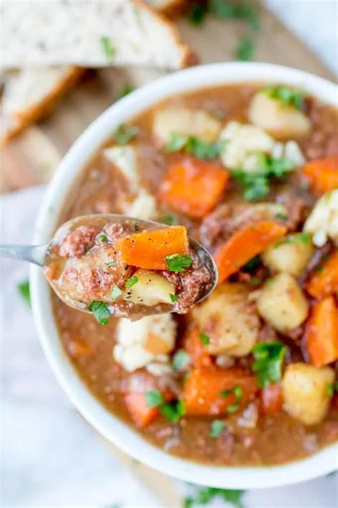 Corned Beef Hash Soup - Nicky's Kitchen Sanctuary