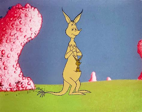 Original Production Animation Cel of Jane & Jr. Kangaroo from Dr. Seuss Horton Hears A Who! 1970