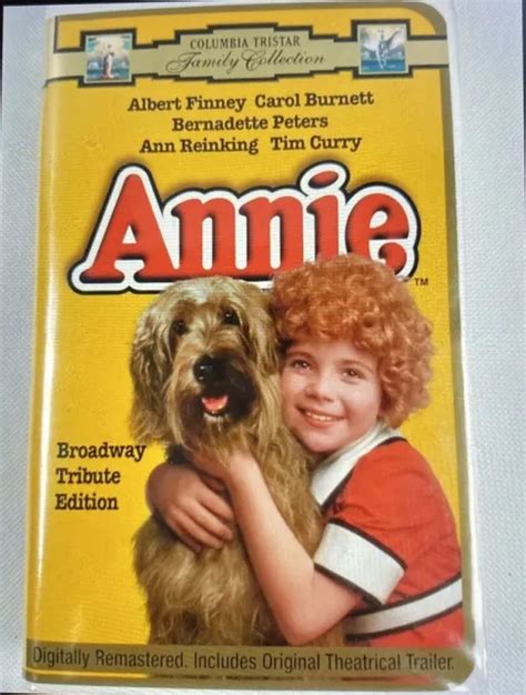 ANNIE 1997 VHS Broadway Tribute Edition in Clamshell Case New Sealed Broadway $6.03 - PicClick