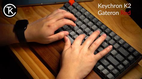 Keychron K2 Typing Sound Test: Gateron Red, Blue, Brown - YouTube