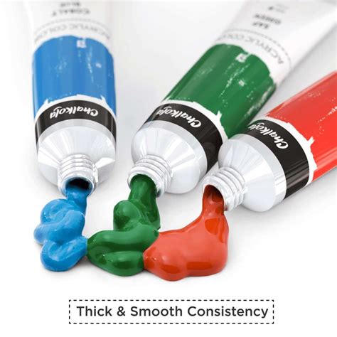 Acrylic Premium Artist Paint, 22ml Tubes - Set of 32