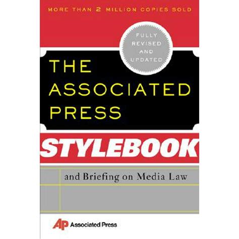 The Associated Press Stylebook - Walmart.com - Walmart.com