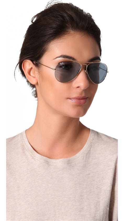 Aviator Sunglasses In Black, Silver Gunmetal Eyewear, 47% OFF