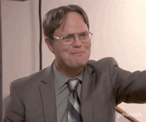 Dwight Schrute Saying Thank You From The Office GIF | GIFDB.com