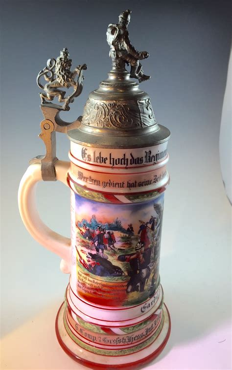 What Exactly is a German Regimental Beer Stein: is it Real or Repro?