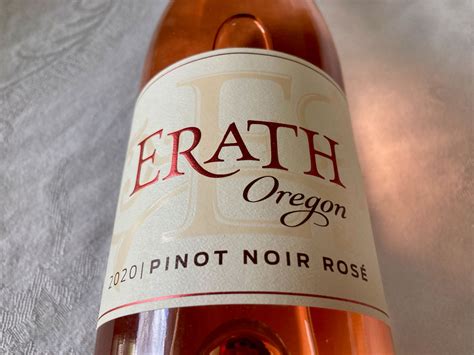 Oregon wine: 2020 Erath Winery Pinot noir rosé – Winerabble