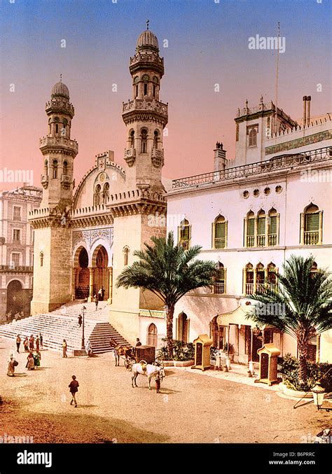 The Ketchaoua Mosque, Algiers, Algeria 1899 - Image restored to its ...