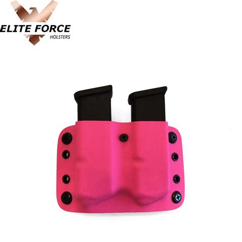 Elite Force Holsters Pink Glock 43 9MM OWB Kydex Mag Pouch | Etsy