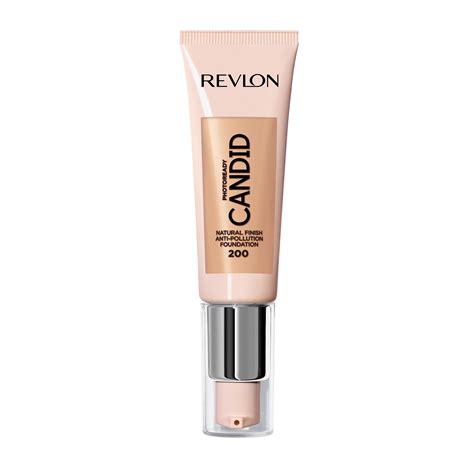 Revlon PhotoReady Candid Natural Finish Anti-Pollution Foundation, Nude ...