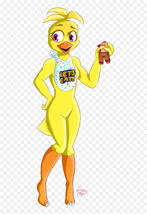 Five Nights At Freddy's Chica Fanart, HD Png Download - vhv